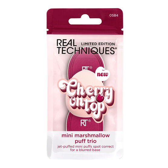 TRIO DE MINI ESPONJAS CHERRY ON TOP